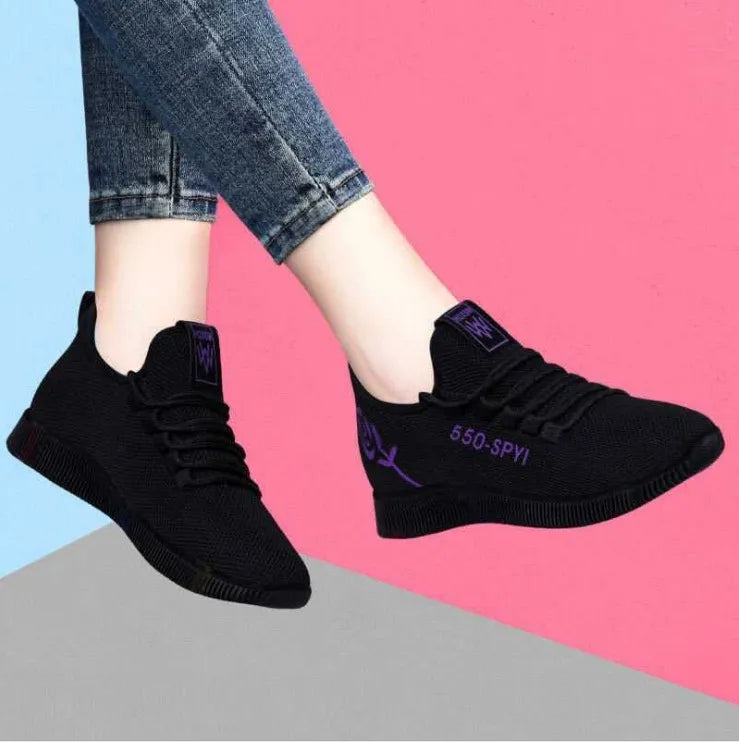 Tennis Shoes for Women Outdoor Sports Shoes Women Lightweight Non-slip Breathable Sneakers Soft Walking Shoes