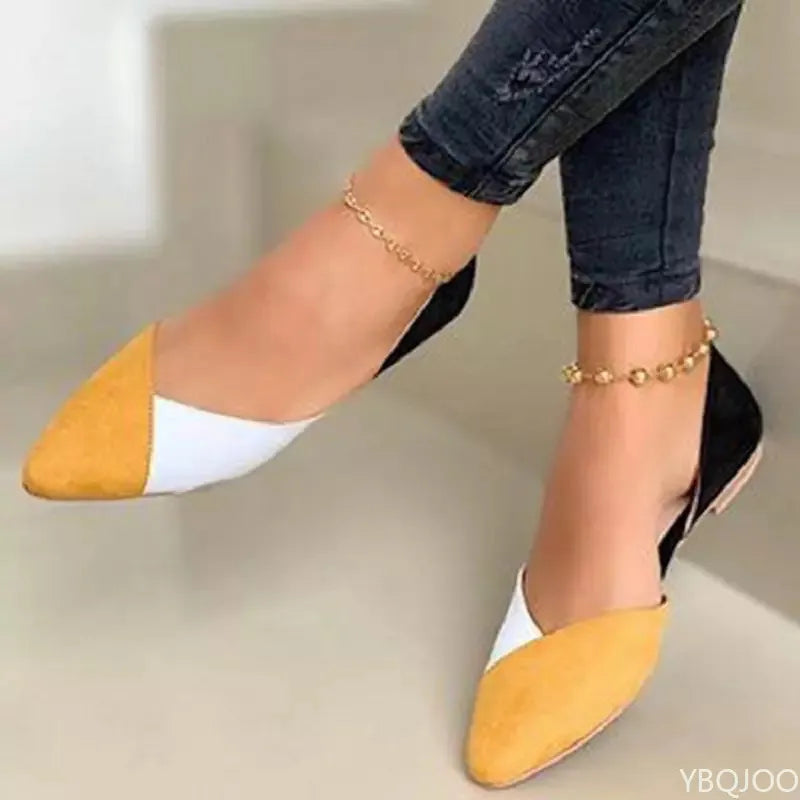 New Arrival Women Flats Beautiful and Fashion Summer Shoes Flat Ballerina Comfortable Casual Women Shoes Size 44