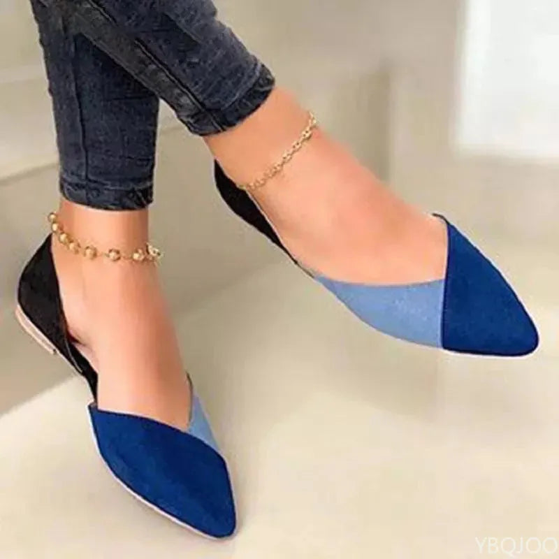 New Arrival Women Flats Beautiful and Fashion Summer Shoes Flat Ballerina Comfortable Casual Women Shoes Size 44