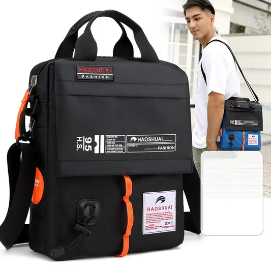 Men Cross Body Shoulder Top Handle Tote Bag Casual Military Fashion Outdoor Sports Nylon Male Sling Messenger Bag Handbag