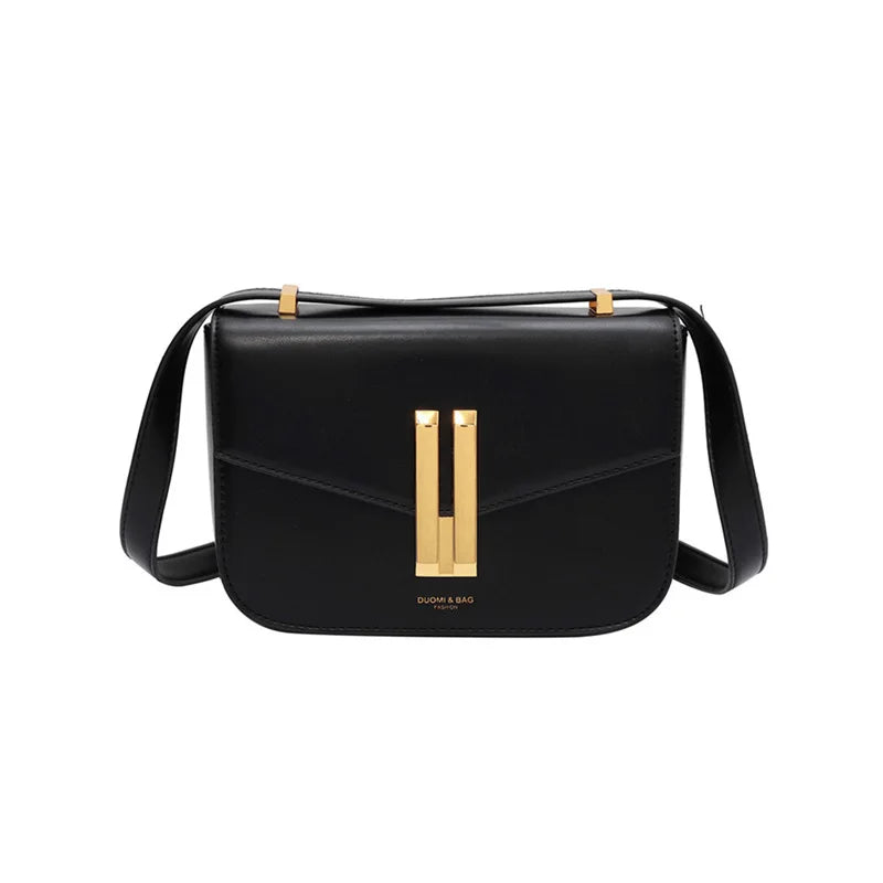 Demellier Tofu Bag - British Luxury style | Unique Design | Premium Quality Genuine Leather Women‘s Shoulder Bag