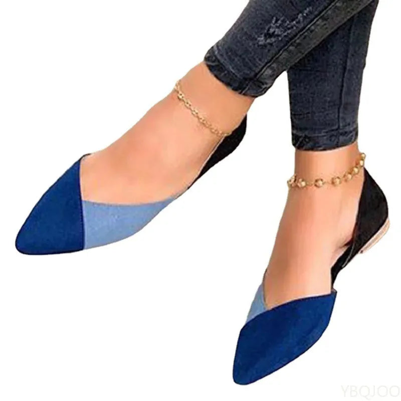 New Arrival Women Flats Beautiful and Fashion Summer Shoes Flat Ballerina Comfortable Casual Women Shoes Size 44