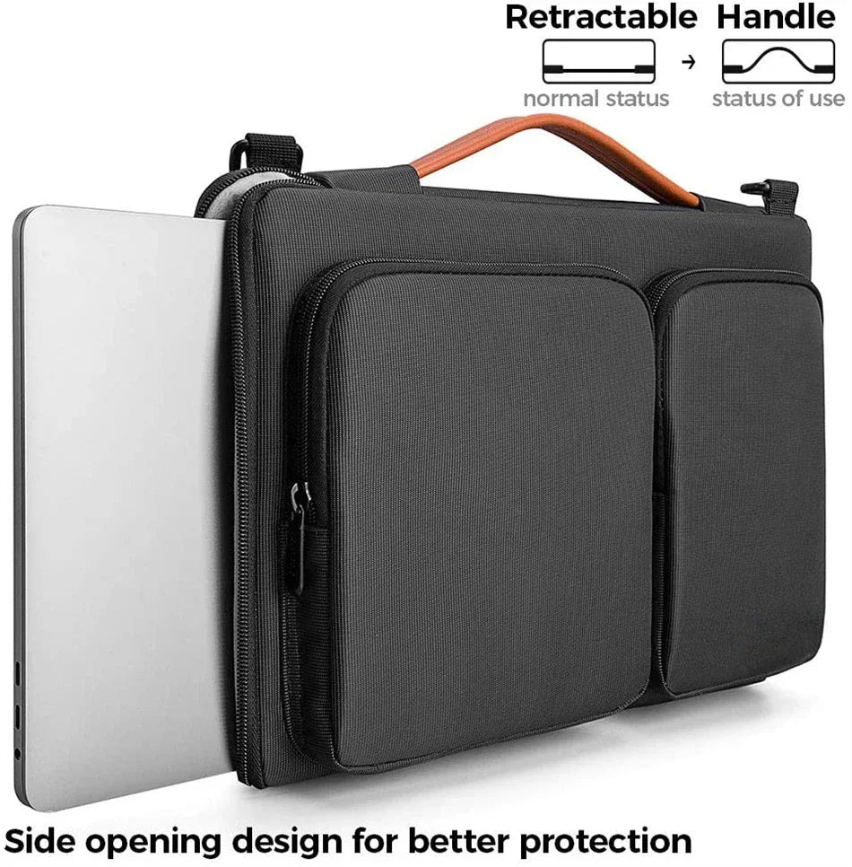 Notebook Waterproof Case Protective for 13 ~ 15.6 Inch Acer Laptops Lenovo HP Dell ASUS ROG Macbook Air/pro Laptop Shoulder Bag