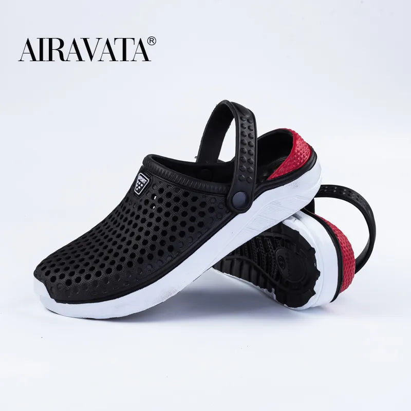 Unisex Fashion Beach Sandals Thick Sole Slipper Waterproof Anti-Slip Sandals Flip Flops for Women Men