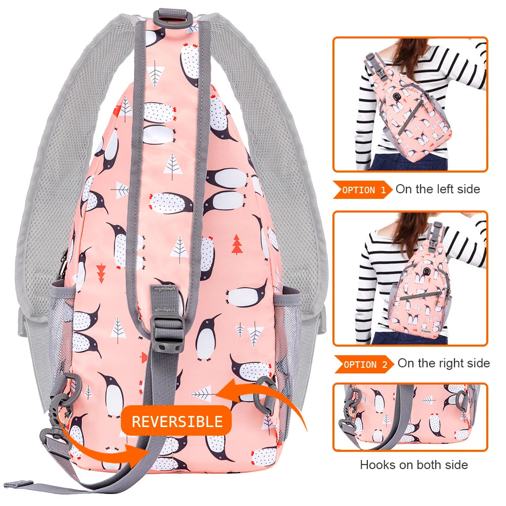 Rope Sling Backpack 8L Multifunctional Messenger Waterproof Shoulder Bag Outdoor Travel Hiking Chest Bag for Men Wom